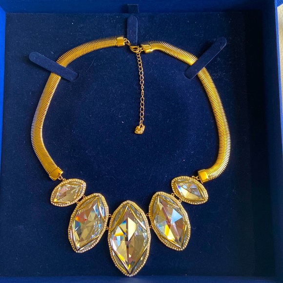 SWAROVSKI Citrus Large Vintage Necklace in Original Box